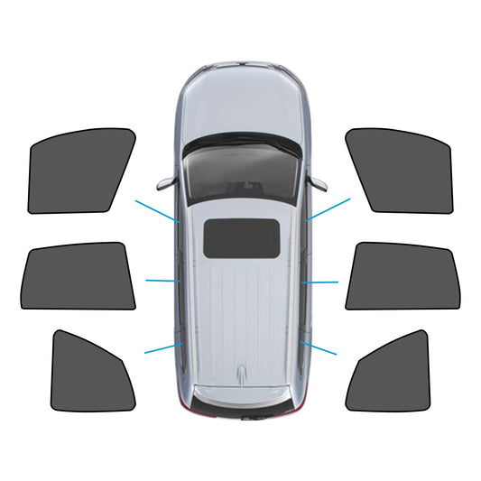 Car Window Magnetic Mesh Sun Blind Shades Suitable for BMW iX3 2023-2024