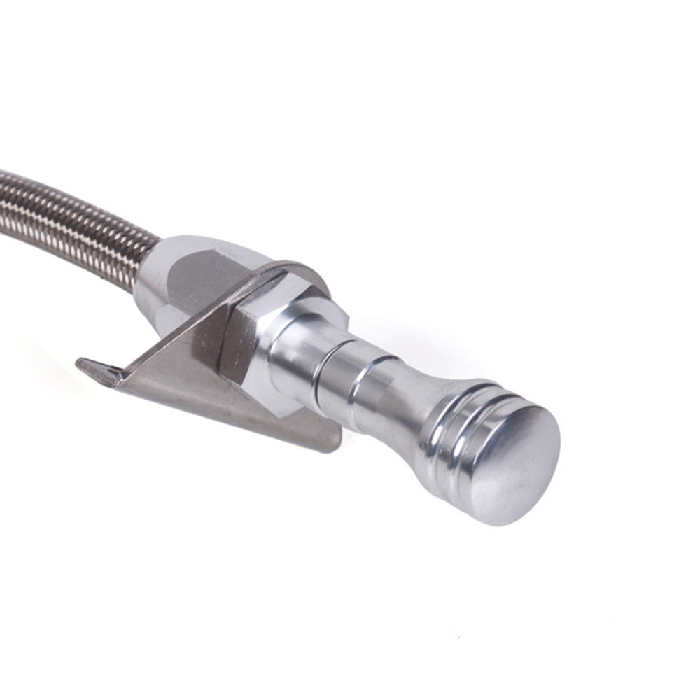 1x Transmission Dipstick Stainless Flexible Suitable For GM Chevy 4L80E Firewall Mount