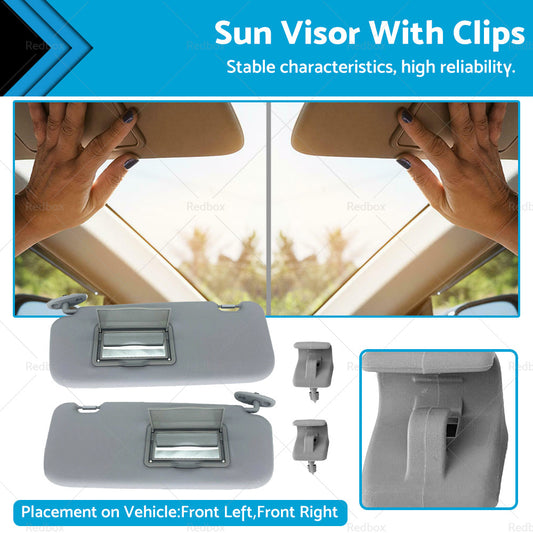 {{ Sun Visor With Clips Front LeftRight Side Suitable For Hyundai Getz 2002-2012 }} - Buy Car Parts Online at {{ Kaka Auto Parts }}.