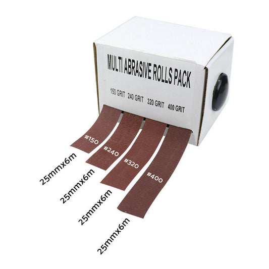 Abrasive Emery Cloth Sanding Tape Grits 150 240 320 400 Suitable For Grinding
