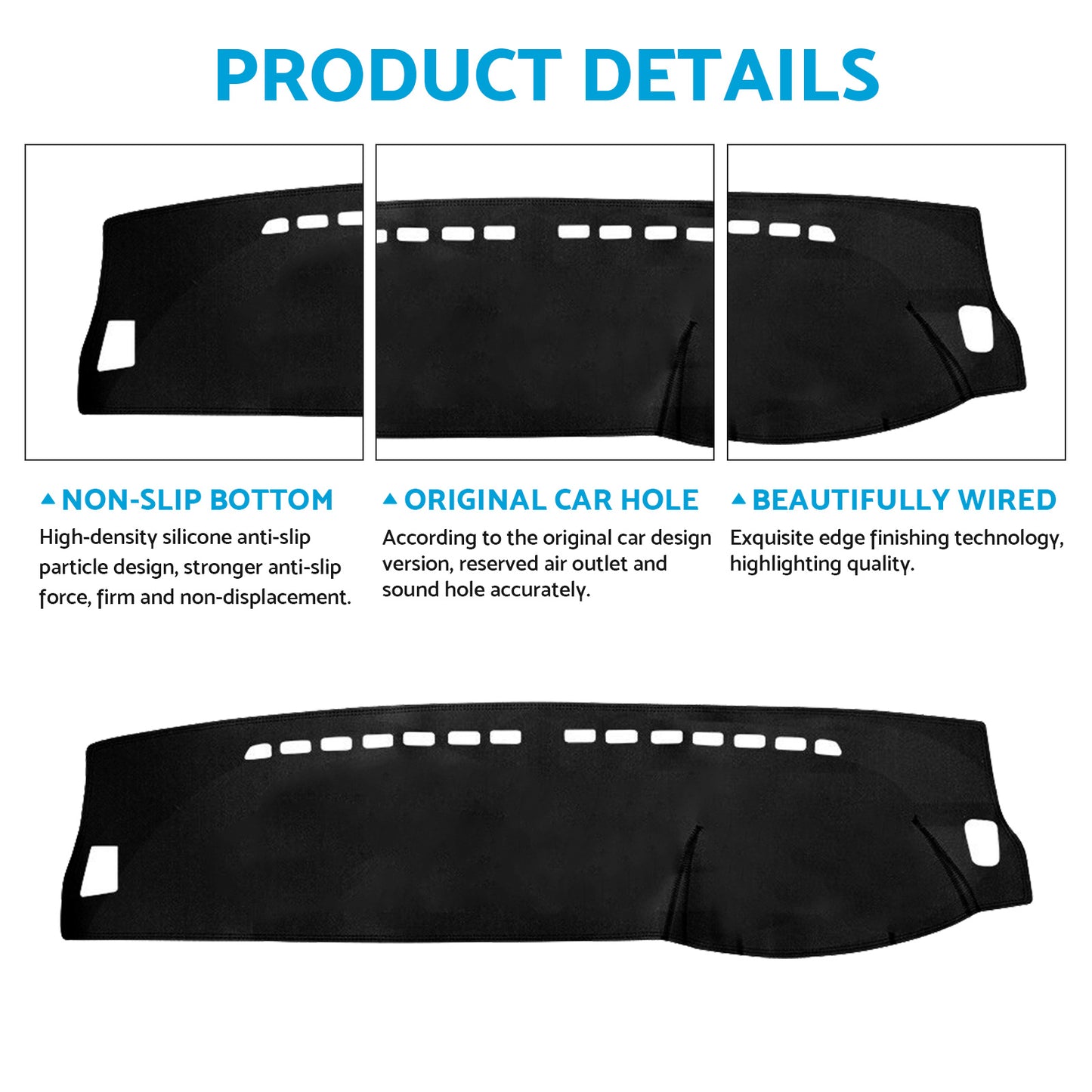 Non-Slip Dash Mat Suitable for GWM Cannon-X / Cannon Vanta / Cannon-XSR 2021-2025