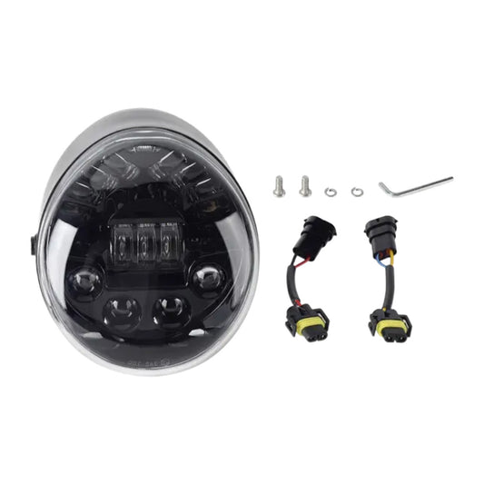 LED Headlight Hi/Lo Lamp Suitable For Harley Davidson VROD, V-Rod, VRSC & VRSCA