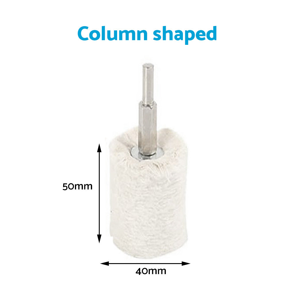 Polishing Buffing Pad Mop Wheel Drill Kit 5PCS Suitable For Aluminum & Stainless Manifold