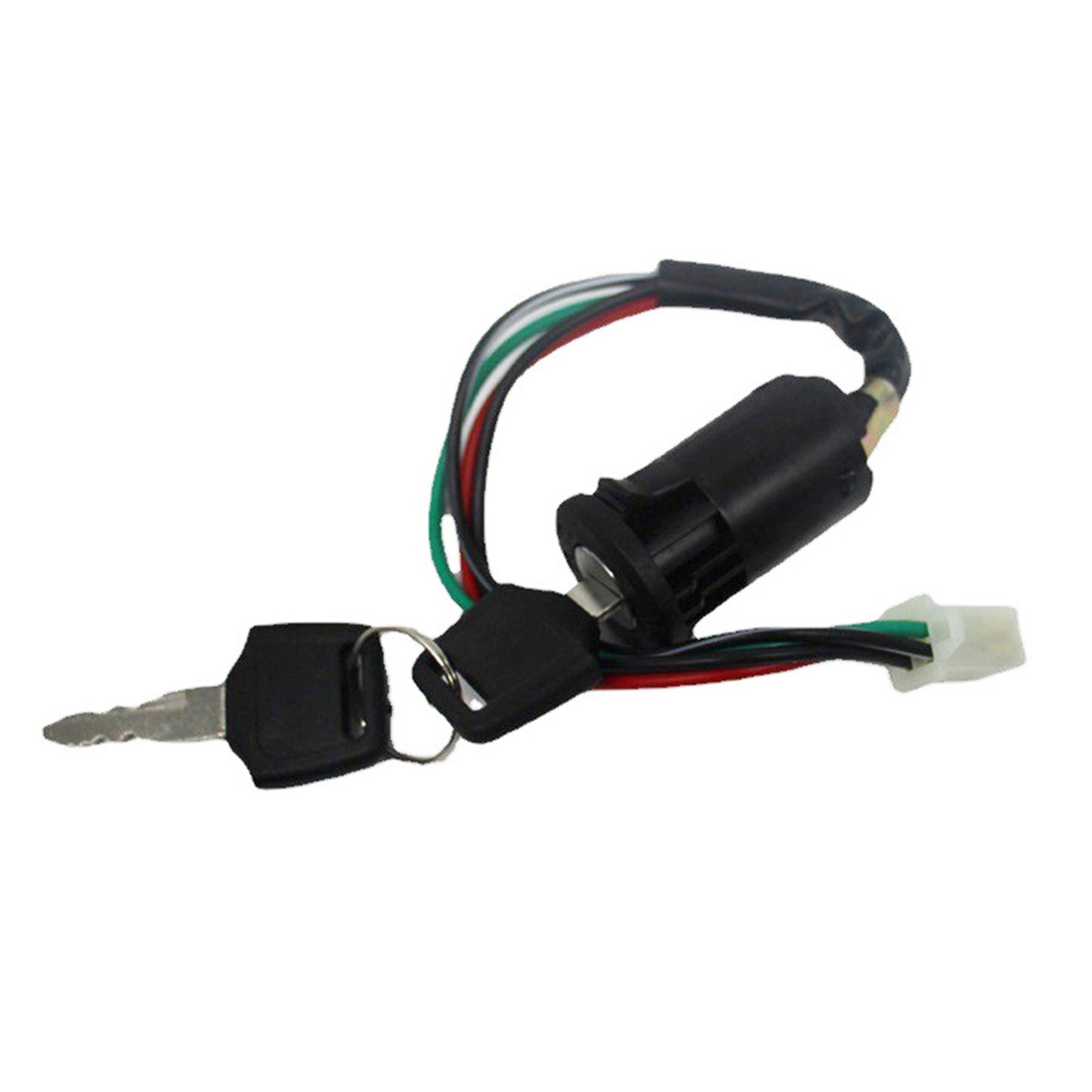 4-Wire Ignition Key Barrel Switch Suitable For 50cc-150cc PIT Quad, Dirt Bike & ATV