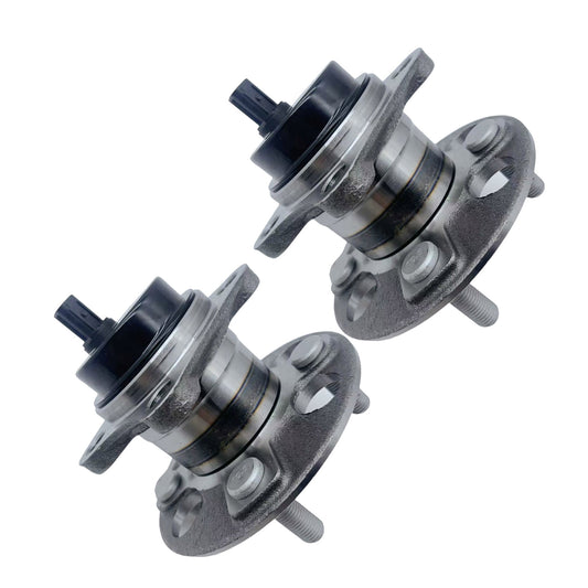 2X Rear Wheel Bearing Hub Suitable For Toyota Yaris NCP90 NCP130 ABS 2005-2017