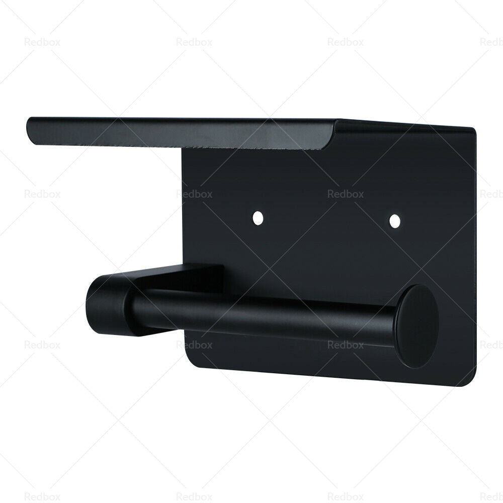 {{ 2x Stainless Steel Paper Toilet Roll Holder Storage Hook + Phone Shelf Bathroom }} - Buy Car Parts Online at {{ Kaka Auto Parts }}.