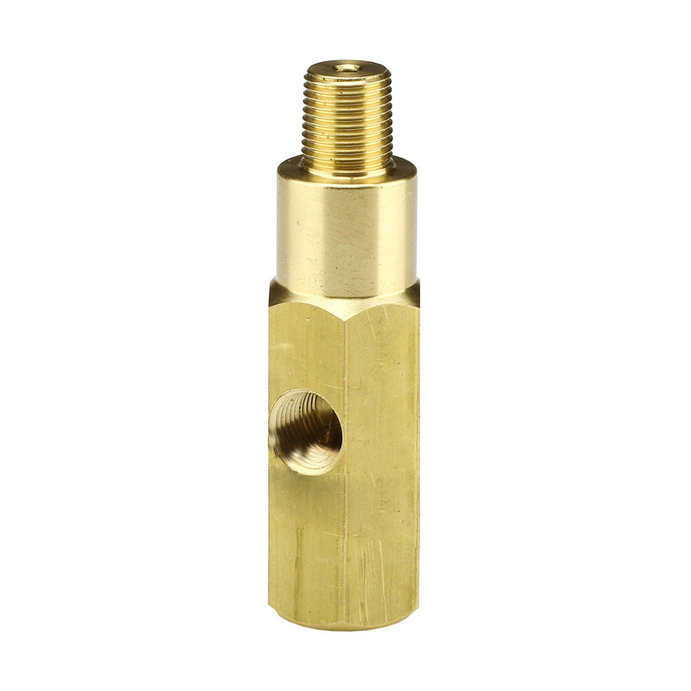 Oil Pressure Gauge Adapter 1/8-Inch NPT Male & Female Thread Suitable For Various Applications