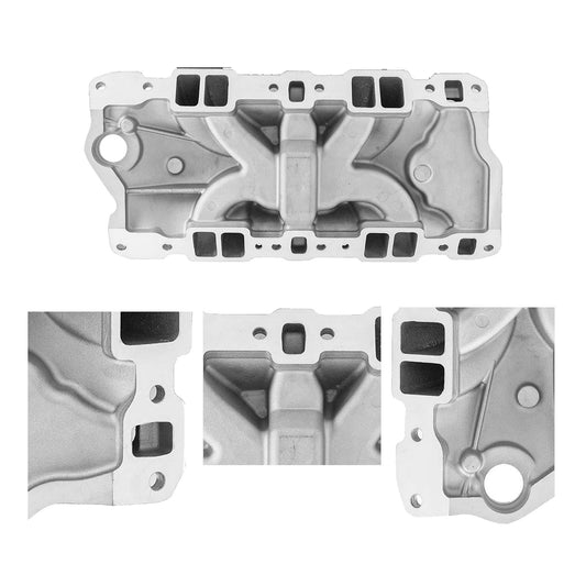 Intake Manifold Suitable for Chevy Small Block V8 Gen I 262-400 Dual Plane 2701
