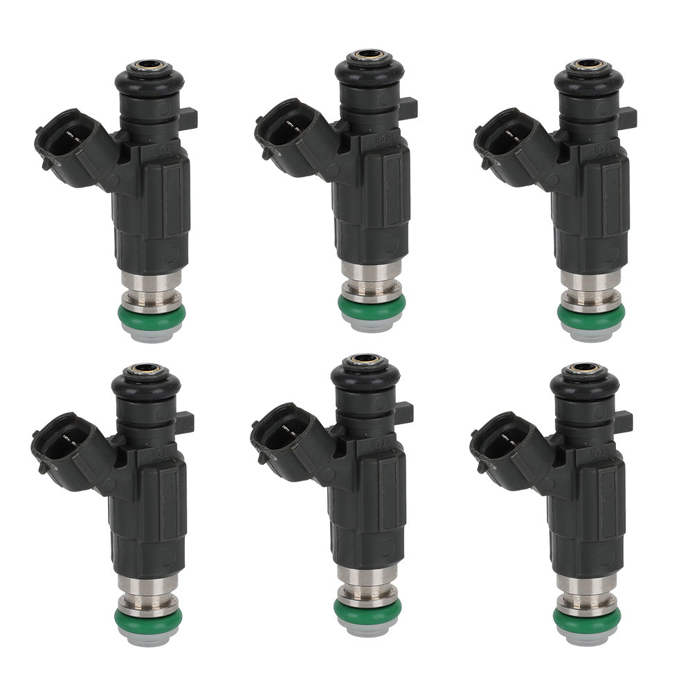 Fuel Injectors 6x Suitable For Holden Rodeo RA 3.5L V6 2003-2006 JECS FBJC100