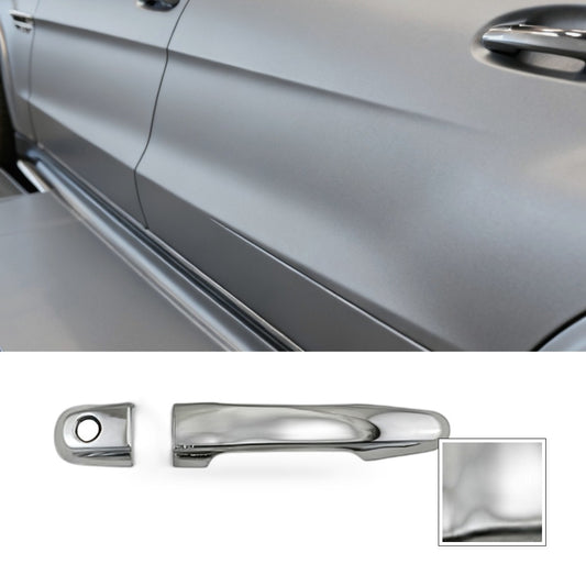 4x Chrome Door Handle Covers Suitable For Mitsubishi Triton MN ML 2006-2014
