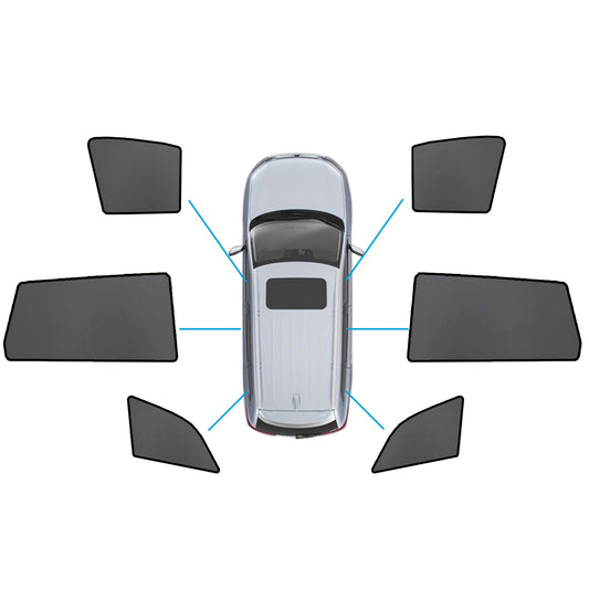 {{ Magnetic Mesh Sun Blind Shades Suitable for Audi Q7 4LB 06-15 On Front/Rear }} - Buy Car Parts Online at {{ Kaka Auto Parts }}.