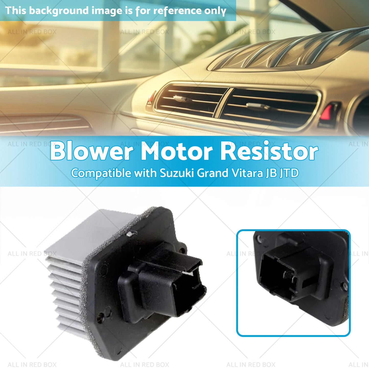 {{ Blower Motor Resistor Suitable for 95626-64J00 Suzuki Grand Vitara JB JTD 05-15 }} - Buy Car Parts Online at {{ Kaka Auto Parts }}.