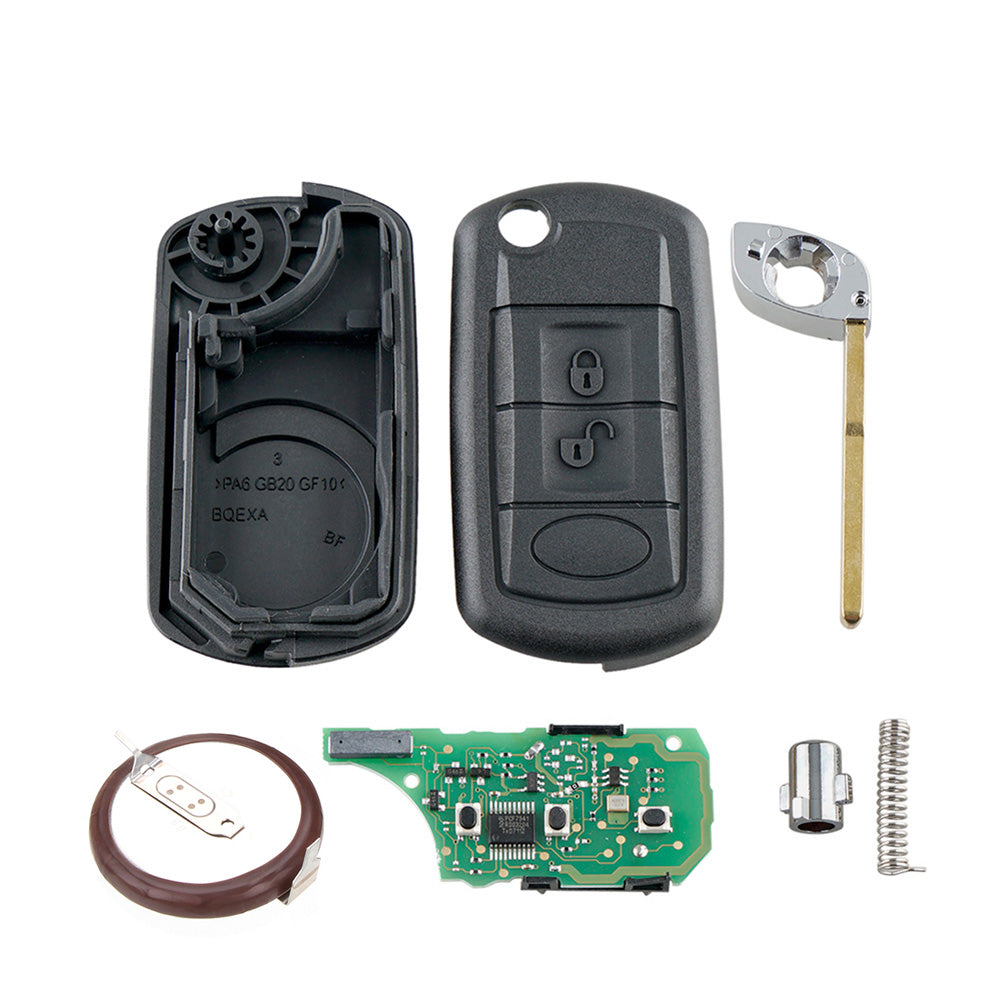 3-Button Remote Key 315MHz PCF7941 Suitable For Range Rover Sport Land Rover Discovery