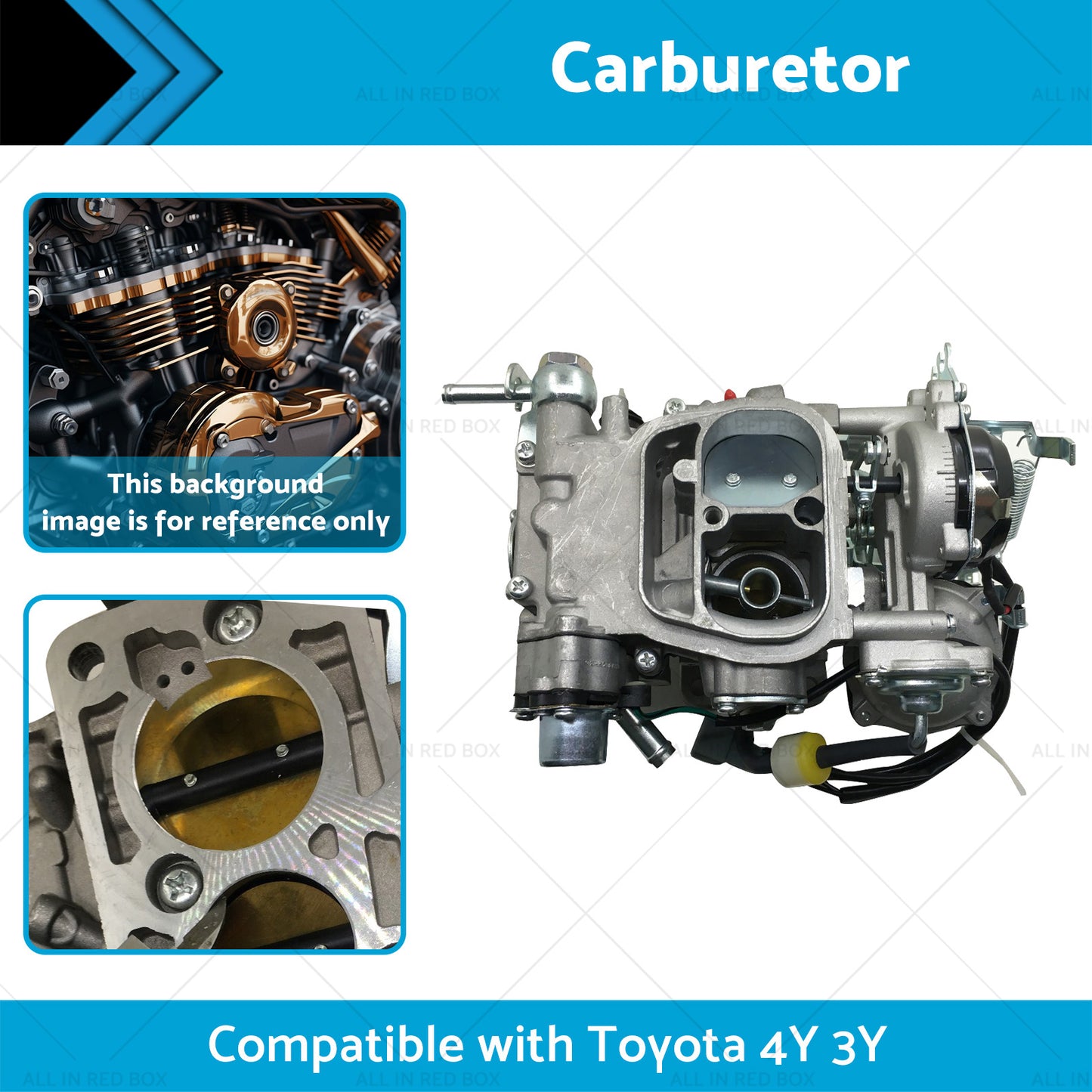 {{ 21100-73231 Carburetor Suitablefor Toyota 4Y 3Y Hiace Hilux Van 82-88 2110073230 }} - Buy Car Parts Online at {{ Kaka Auto Parts }}.