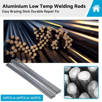 compare product Aluminium Low Temp Welding Rods Easy Brazing Stick Durable Repair Fix