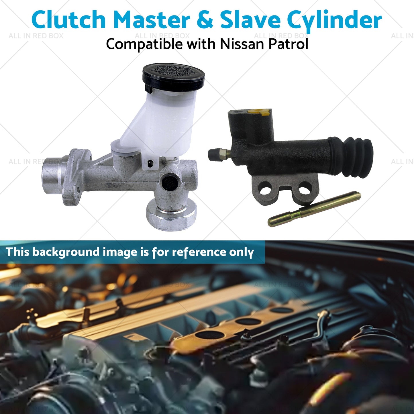 {{ Clutch Slave  and  Master  and  Booster Cylinder Suitablefor Nissan Patrol GU Y61 4. 2L }} - Buy Car Parts Online at {{ Kaka Auto Parts }}.
