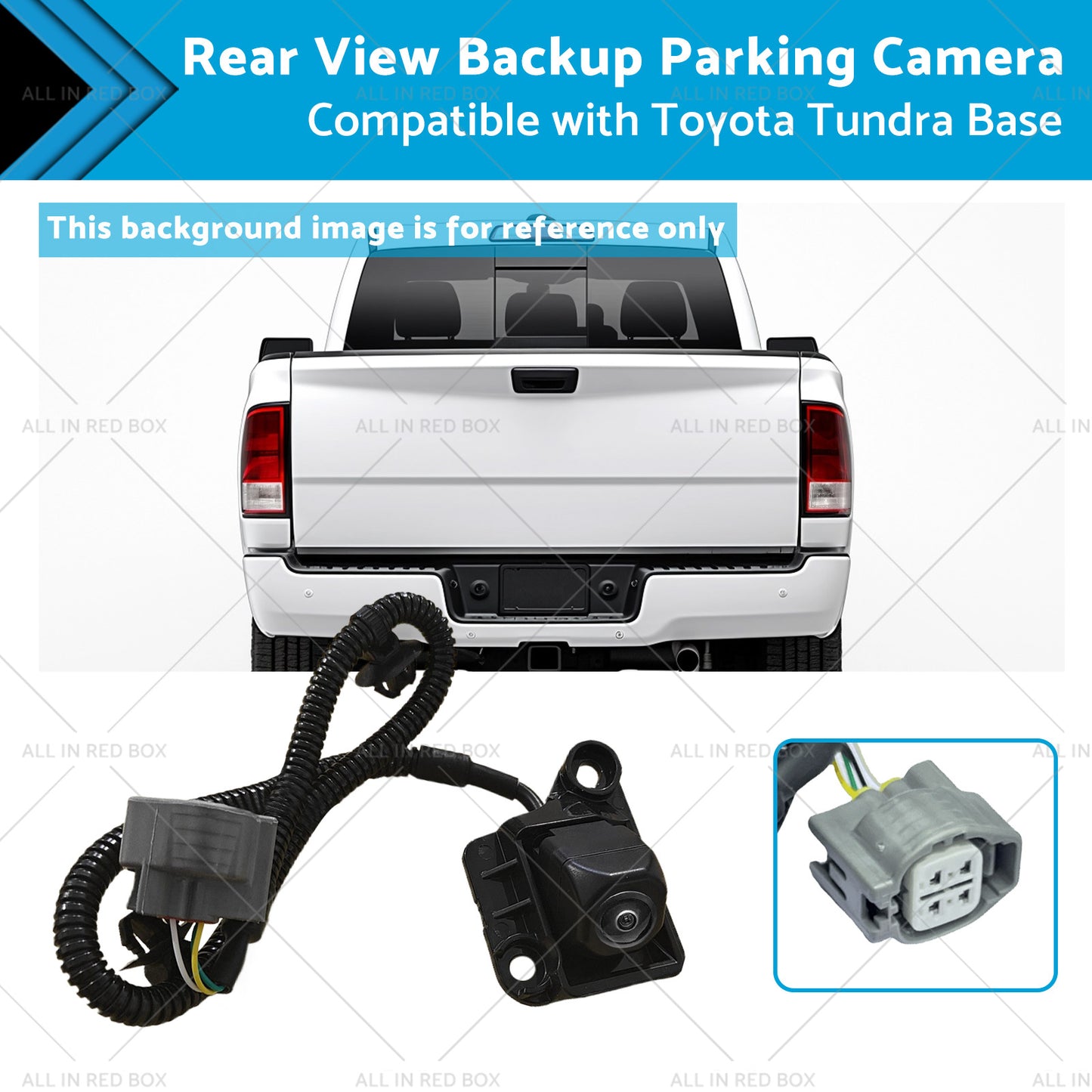 {{ Rear View Backup Parking Camera Suitable for 8679034030 Toyota Tundra Base 07-13 }} - Buy Car Parts Online at {{ Kaka Auto Parts }}.