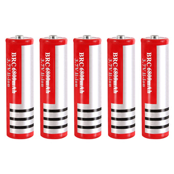 compare product 2x / 5x 3.7V 6800mAh Li-ion Rechargeable Battery