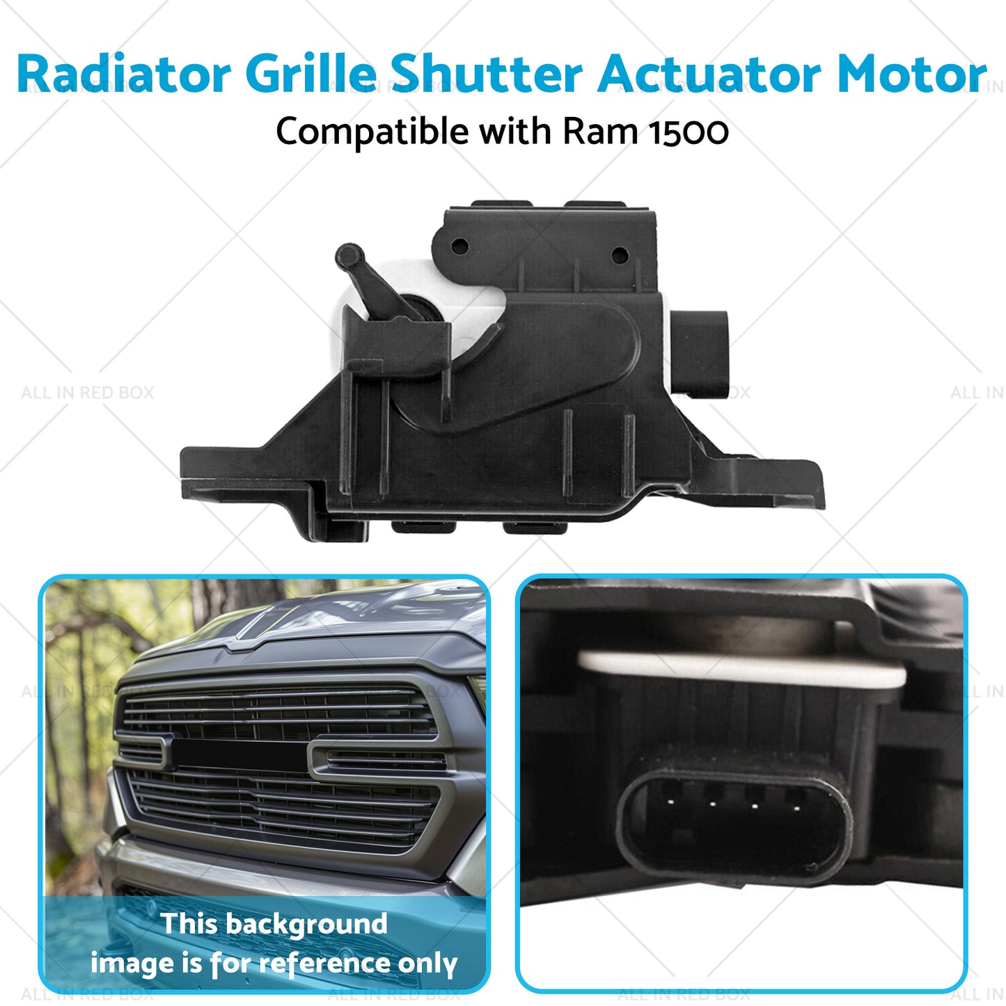 {{ Active Radiator Shutter Actuator Suitable for Ram 1500 5. 7L V8 2013-2018 ML. 427 }} - Buy Car Parts Online at {{ Kaka Auto Parts }}.