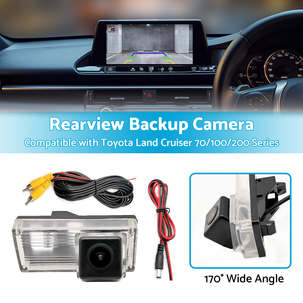 {{ Car Rear View Backup Camera Suitable For Toyota Land Cruiser 70 100 200 Series }} - Buy Car Parts Online at {{ Kaka Auto Parts }}.
