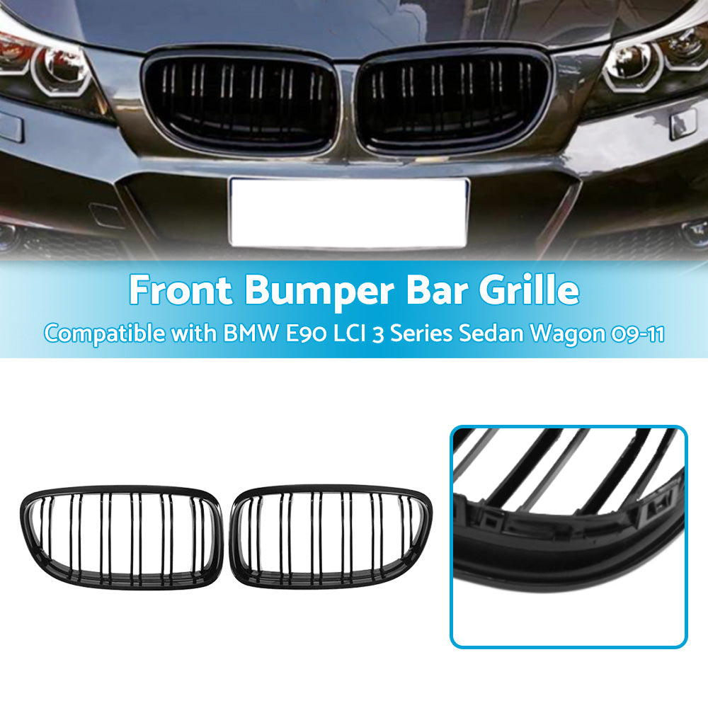 {{ Suitable For BMW E90 LCI 3 Series Sedan Wagon 09-11 Front Kidney Grill Grille }} - Buy Car Parts Online at {{ Kaka Auto Parts }}.
