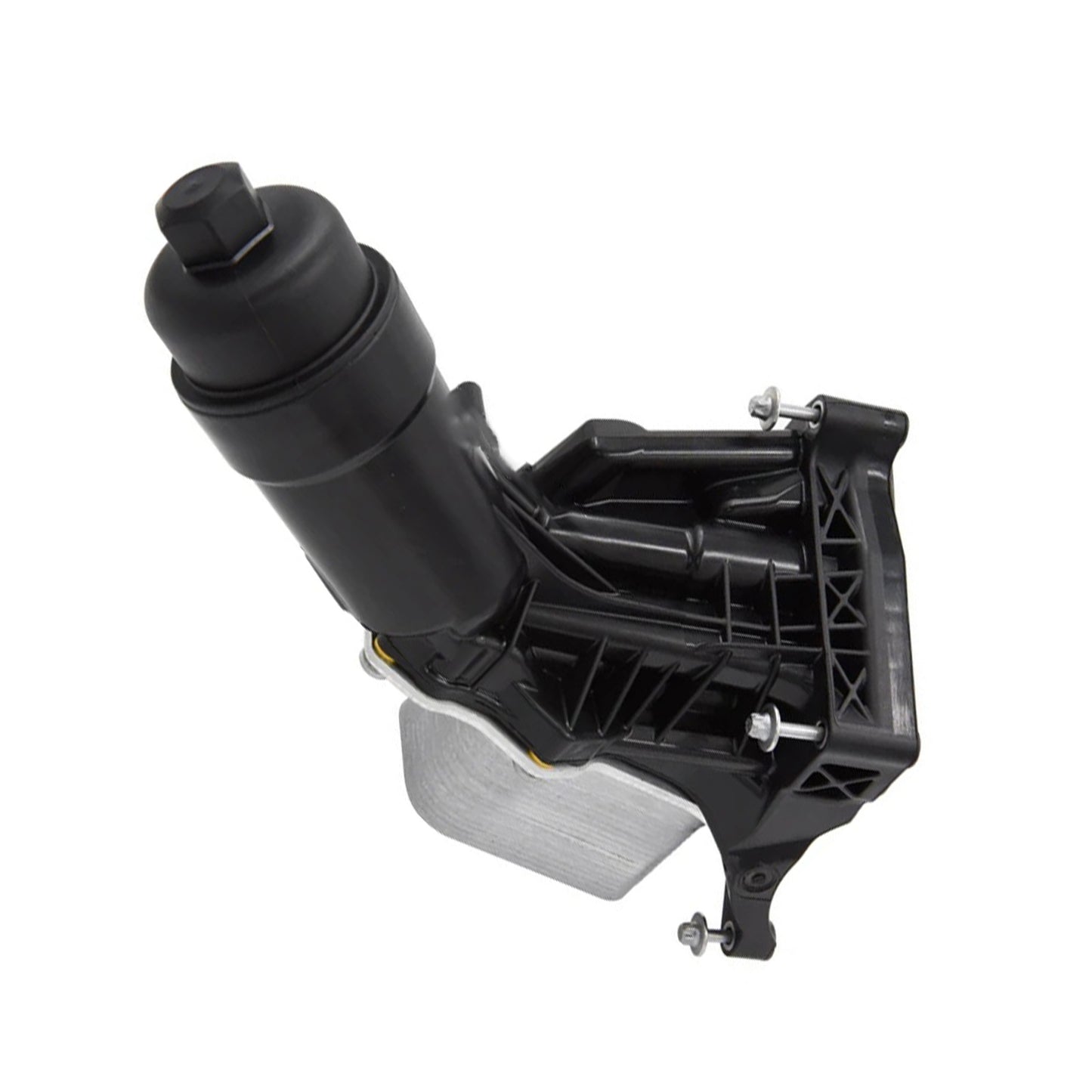 Black Engine Oil Cooler Filter Housing Suitable For BMW F20 / F22 / F30 / G30 / G32