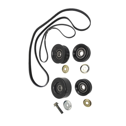 Belt Idler & Pulley Kit Suitable For Holden Commodore VT VX VU VY VZ V8 LS1 LS2 GEN3 5.7 6.0L