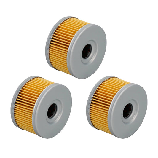 3x Oil Filter Kit Suitable For Suzuki DR650 DR600 DR500 DR650SE