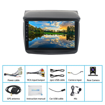 compare product 16GB Car Radio Navi GPS BT Android Suitable For Mitsubishi Triton ML MN KA KA