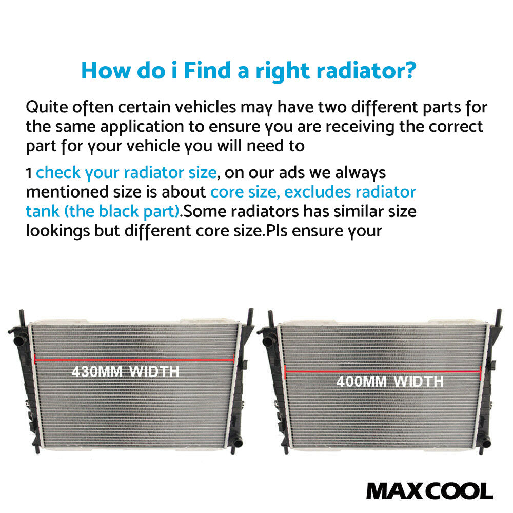 Radiator Suitable For Ford Courier PD PE PG PH, Mazda Bravo B2500 UF UN UTE AT MT 1996-2006