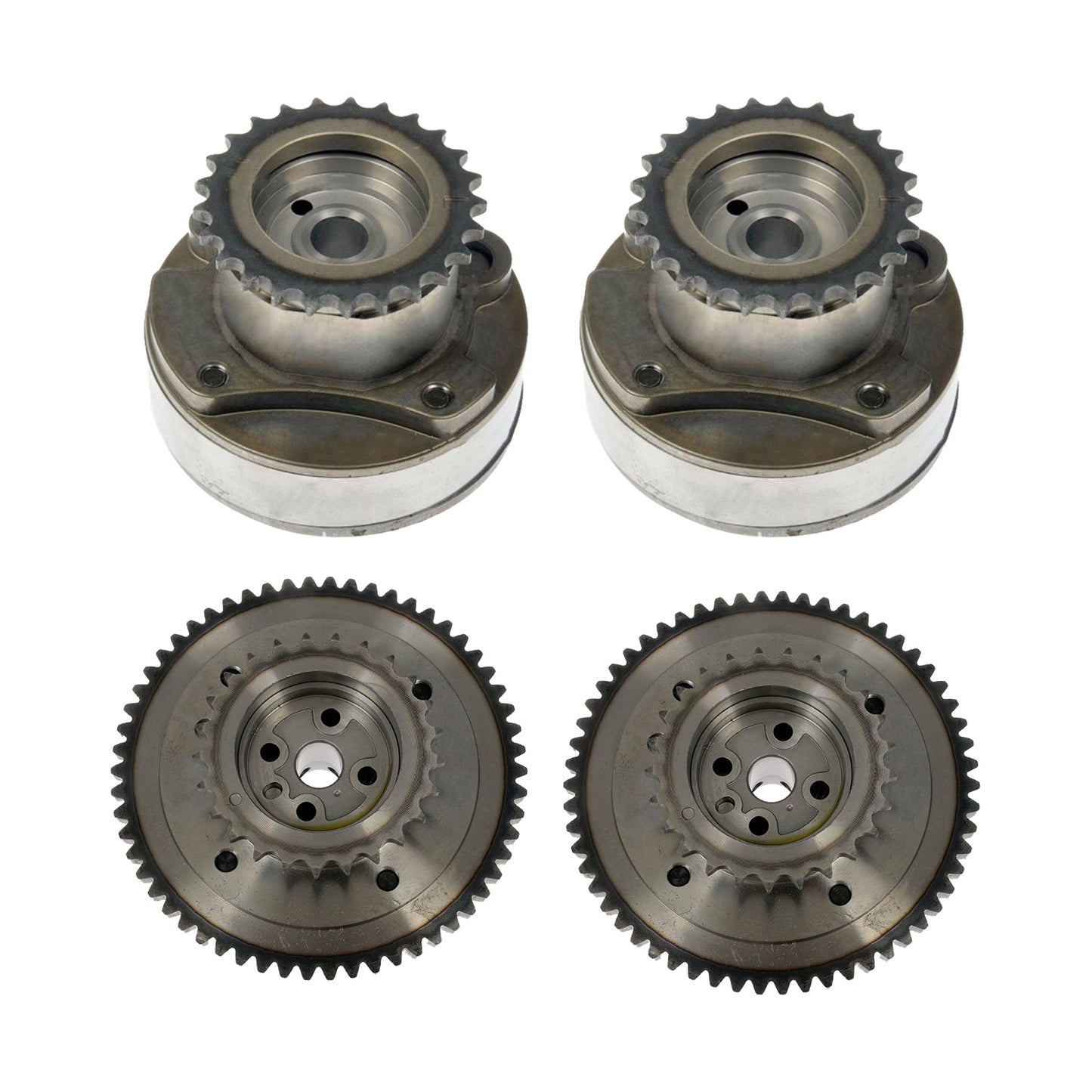 2x VVT Cam Gears Exhaust & Intake Suitable For Ford Explorer Lincoln MKX F-150 3.5L 4.6L 5.4L