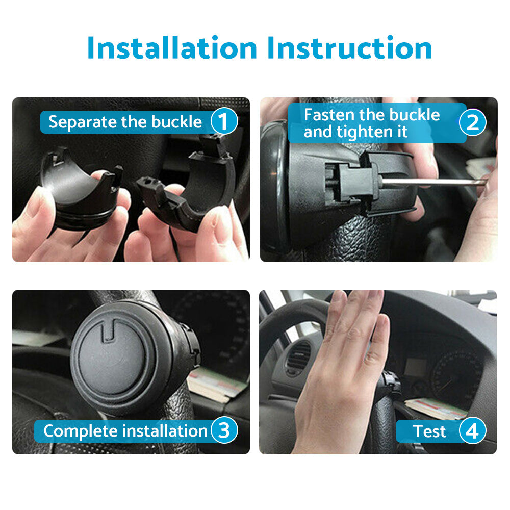 Steering Wheel Spinner Knob Suitable For Car & Truck – Booster Ball Handle Aid