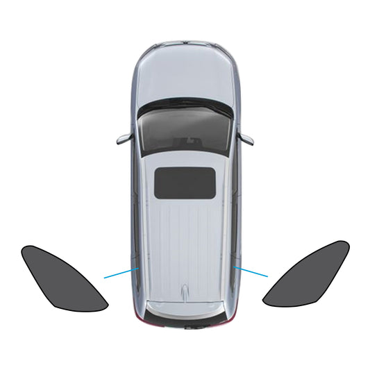 {{ 2x Triangular Magnetic Car Window Sun Shades Suitable for Mazda CX-3 15-Current }} - Buy Car Parts Online at {{ Kaka Auto Parts }}.