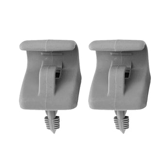 compare product 2x Sun Visor Clip Left & Right Side Suitable For Hyundai Getz 2002-2011 Grey 852351C300QS