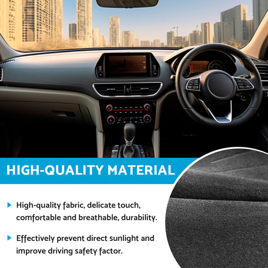 Black Non-Slip Dash Mat Suitable For Haval H2 Premium / City LUX 2015-2020 2WD