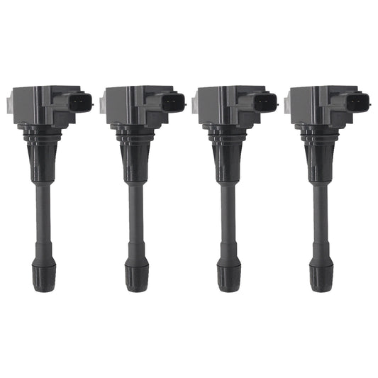 {{ 4x Ignition Coils Suitable for Nissan X-Trail Dualis Altima Navara 22448ED000 }} - Buy Car Parts Online at {{ Kaka Auto Parts }}.