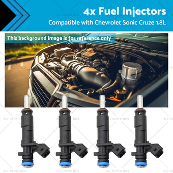 compare product 4x Fuel Injectors Suitable For Chevrolet Sonic / Cruze 1.8L 2011-2016 55570284 / 2173433