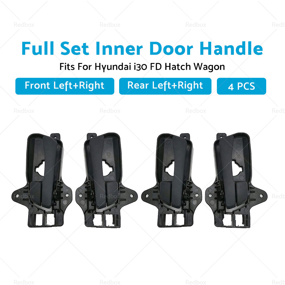 {{ 4X Front Rear Left Right Inner Door Handle For Hyundai i30 FD Hatch Wagon 07-12 }} - Buy Car Parts Online at {{ Kaka Auto Parts }}.