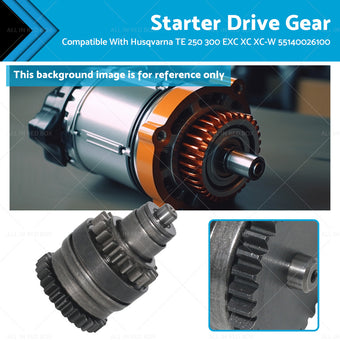 compare product Starter Drive Gear 55140026100 Suitable For Husqvarna TE 250 300 EXC XC-W 15-16
