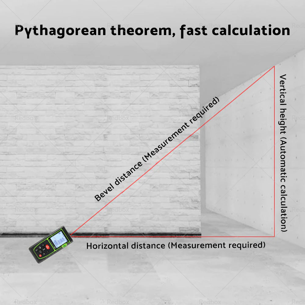 {{ 40m Handheld Digital Laser Distance Meter Finder Measure Tape Range Finder Tools }} - Buy Car Parts Online at {{ Kaka Auto Parts }}.