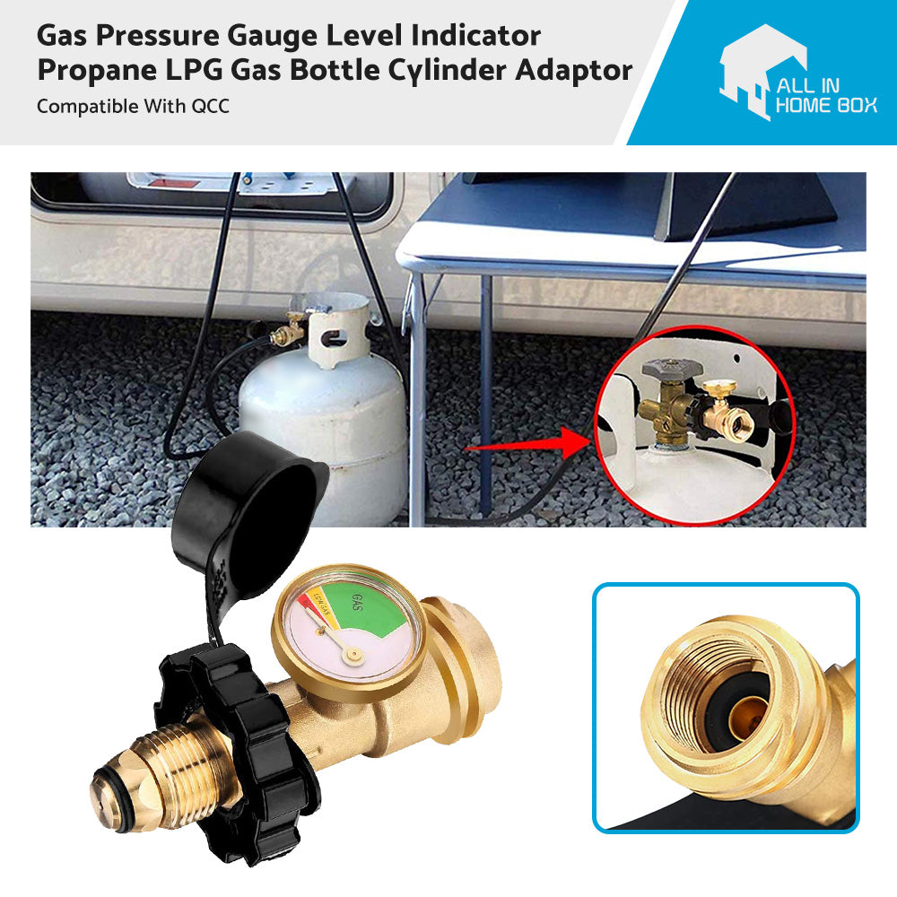 {{ Suitable For QCC Gas Pressure Gauge Level Indicator Propane Gas Bottle Cylinder }} - Buy Car Parts Online at {{ Kaka Auto Parts }}.