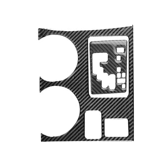 compare product 2pcs Carbon Fiber Gear Shift Console Trim Suitable For Toyota Kluger 08-13