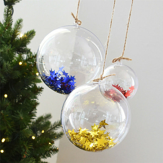 {{ 10pcs 8cm 10cm Christmas Balls Xmas Tree Ornament Decoration Plastic Bubbles AU }} - Buy Car Parts Online at {{ Kaka Auto Parts }}.