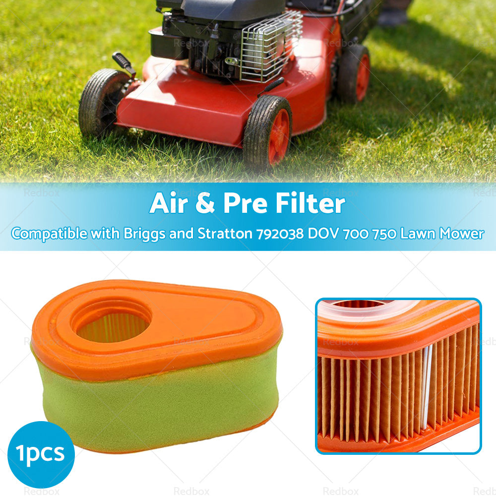 {{ Air and Pre Filter Suitable For Briggs and Stratton 792038 DOV 700 750 Lawn Mower }} - Buy Car Parts Online at {{ Kaka Auto Parts }}.