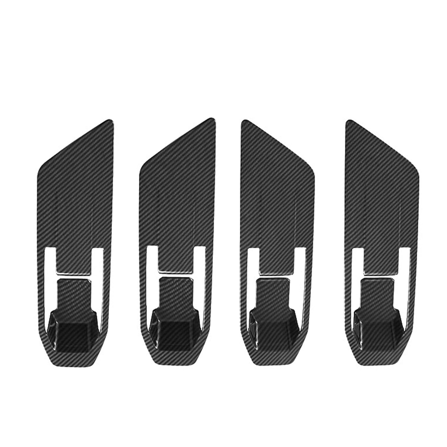 Carbon Fiber Inner Door Handle Cover Suitable For Mitsubishi Triton / L200 2023-2025
