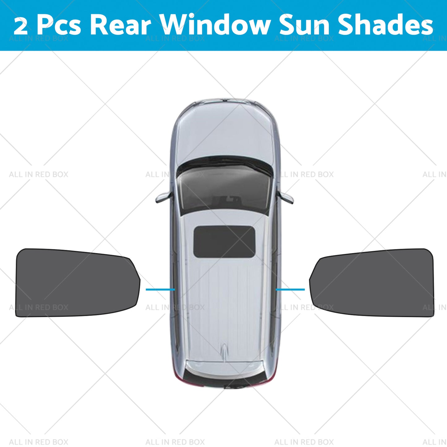 {{ Window Magnetic Mesh Sun Blind Shade Suitable for MG ZS ZST ZS EV 2018-23 }} - Buy Car Parts Online at {{ Kaka Auto Parts }}.