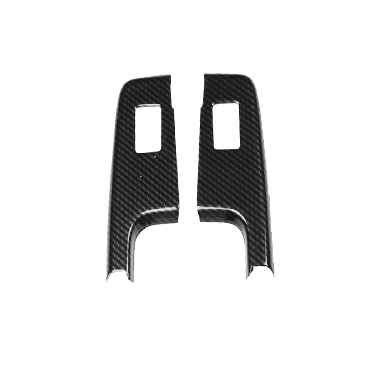 Carbon Fiber Pattern Window Lift Trim Suitable For Isuzu D-Max / Dmax 2021-2023