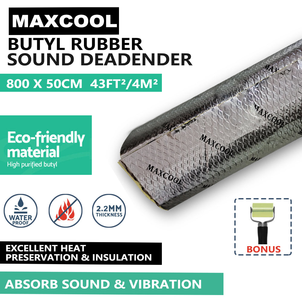 {{ Car Butyl Rubber Sound Deadener Proofing Roll Insulation Self Adhesive }} - Buy Car Parts Online at {{ Kaka Auto Parts }}.