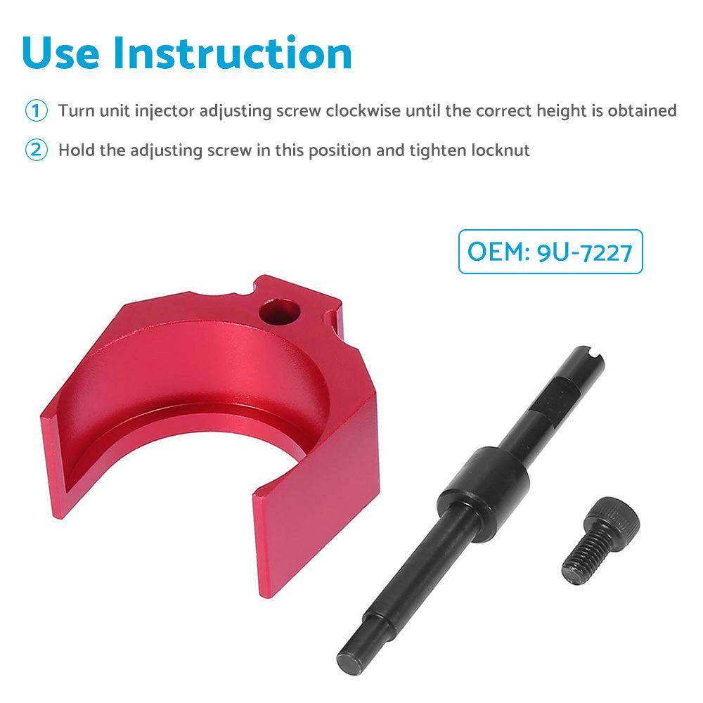 Timing Pin & Injector Height Tool Barring Socket Set Suitable For Cat 3406E C-15 C-16
