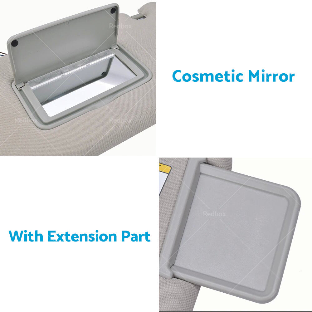 {{ RH LH Interior Sun Visor Shade Grey Fits For Nissan Pathfinder 13-18 R52 Wagon }} - Buy Car Parts Online at {{ Kaka Auto Parts }}.